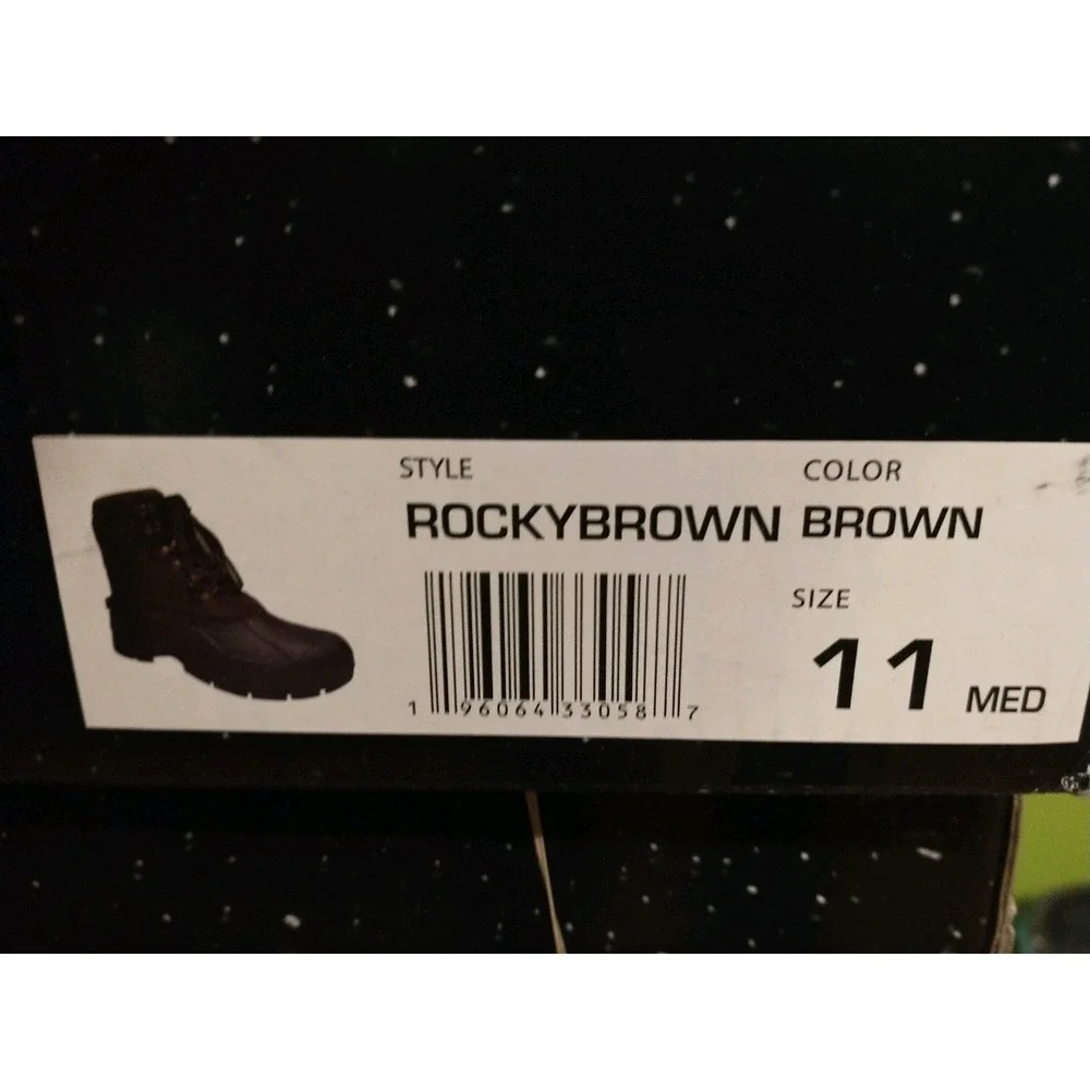 Totes‎ Waterproof Snow Boots Style Rockybrown Rated -10 New Mens 11